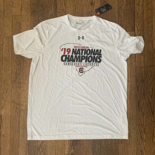 [NEW] South Carolina Lacrosse National Champions Shirt (L)