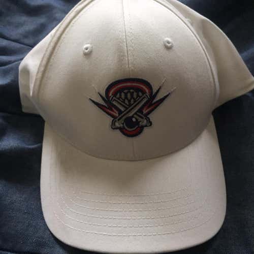 Boston Cannons White Fitted Hat
