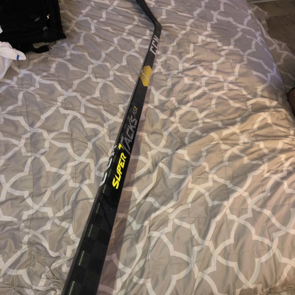 Used Left Handed Super Tacks AS1 Toe Pro Stock Hockey Stick