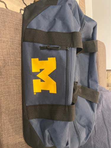 Brand New Michigan Duffle Bag Navy Blue