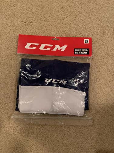 Blue Senior CCM  Socks