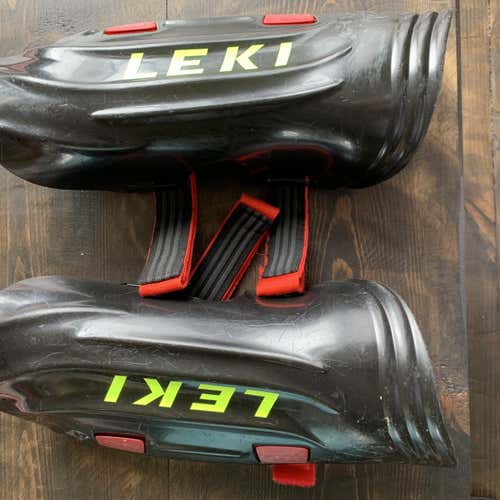 Used Leki Junior WC Pro Shin Guard