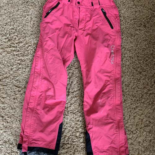 Pink Youth Large Artica Zip down Ski Pants