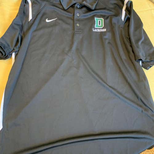 Dartmouth Lacrosse Nike Black Men’s XL Polo