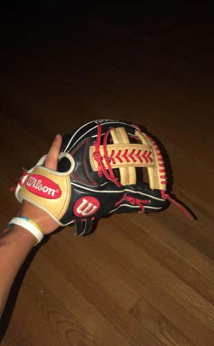 Black New Infield A2000 11.75" Baseball Glove