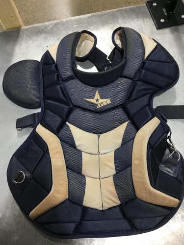 Used All-star Chest Protector Adult Baseball & Softball Catchers Equipment