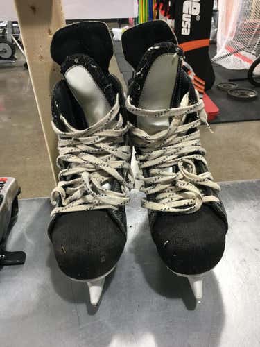 Used Bauer Supreme Senior 9.5 Ice Skates Ice Hockey Skates