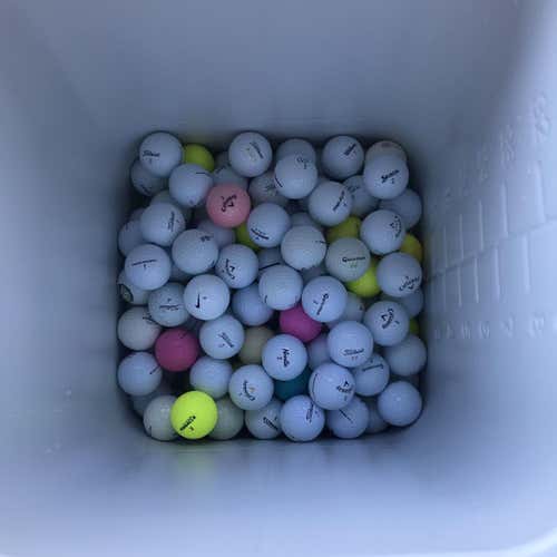100 Random Used Golf Balls