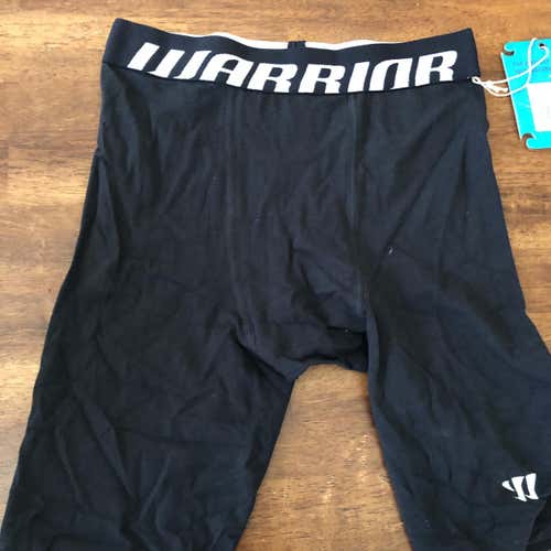 Black Unisex Medium Warrior Shorts