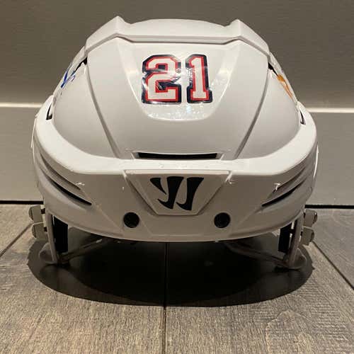 White Used Medium Warrior Covert PX2 Pro Stock Helmet