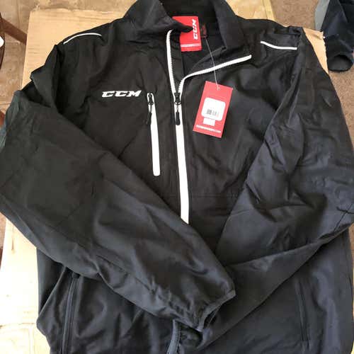 Black Unisex XXL CCM Jacket