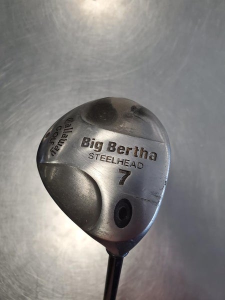 Used Callaway Big Bertha 7 Wood Graphite Regular Golf Fairway Woods