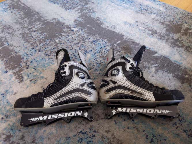 Used Senior Mission D3c Inline Skates D&R (Regular) Size 13