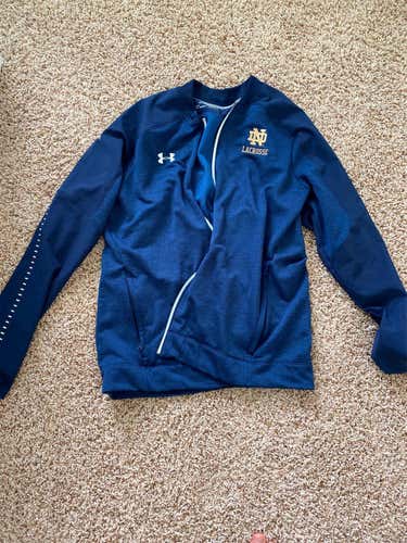 Notre Dame Lacrosse Full Zip Jacket/Warmup