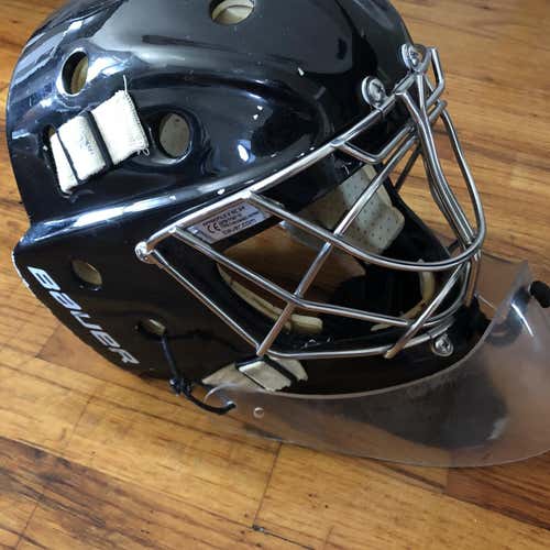 Black Used Bauer Profile 950 / 951 M/L Goalie Mask Cat Eye Cage