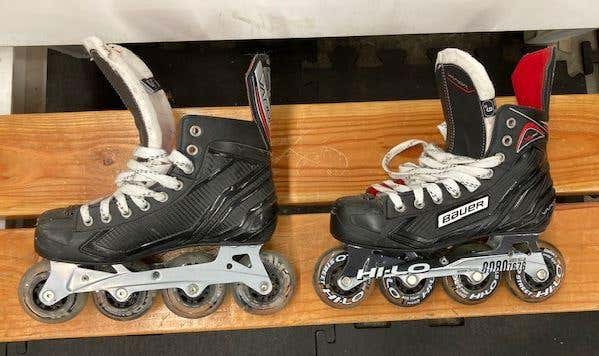 Used Bauer Vapor XR300 Inline Hockey Skates Size 6 Regular (US shoe 7.5)