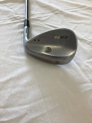 Used Cleveland Cg10 58 Degree Steel Regular Golf Wedges
