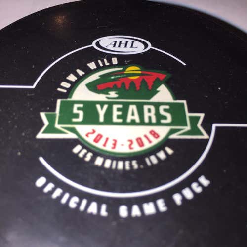 AHL IOWA WILD 5 YEARS 2013 - 2018