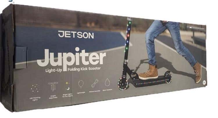 Jetson Jupiter Kids Children’s Outdoor Light Up Scooter