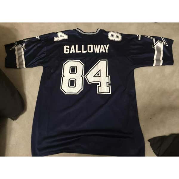 NFL カウボーイズ GALLOWAY #84 直筆サイン入りユニフォーム 額装 DALLAS COWBOYS JOEY GALLOWAY #84 FOOTBALL JERSEY NFL MEN Large