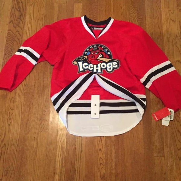 Rockford Icehogs AHL Hockey Jersey Red 46