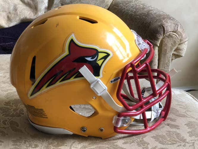 Calvert Hall Football Game Worn Helmet