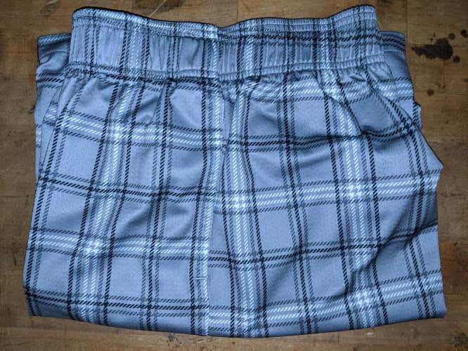 Gray Plaid Warrior Shorts
