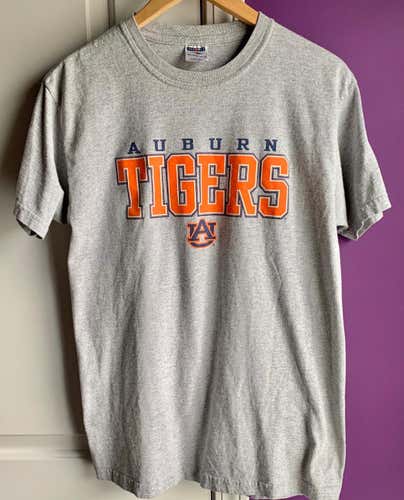 Vtg Auburn Tigers Mens Large Shirt War Eagles Ncaa College Grey