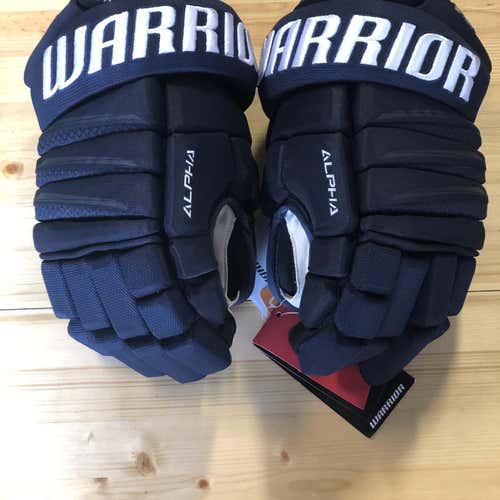 New Navy Warrior QX Pro 13" Hockey Glove