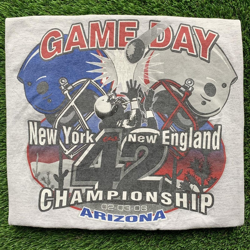 Super Bowl XLII Arizona Host Jersey (2xl) - Black White 42 - Patriots vs  Giants