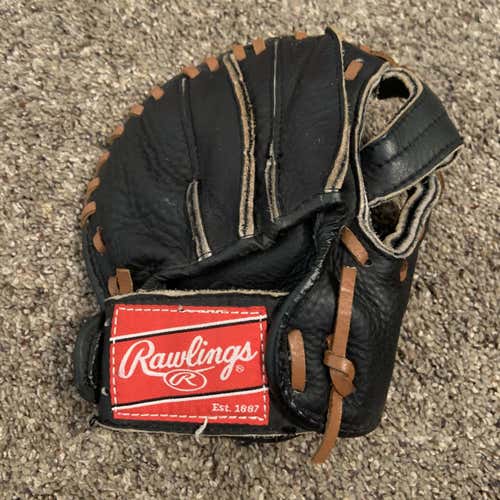 Black Used Infield 9" Baseball Glove