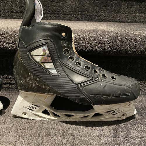 Used True Pro Custom E&W (Wide) Pro Stock Size 7 Hockey Skates