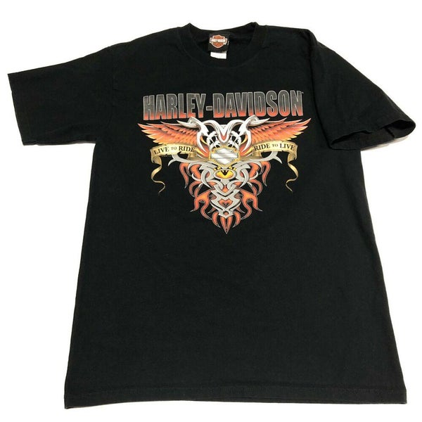 Womens Yankee HARLEY-DAVIDSON *Old Signage* T-Shirt