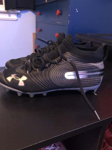 Black Adult Molded Cleats Low Cut