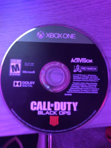 Used Call Of Duty Black Ops 4