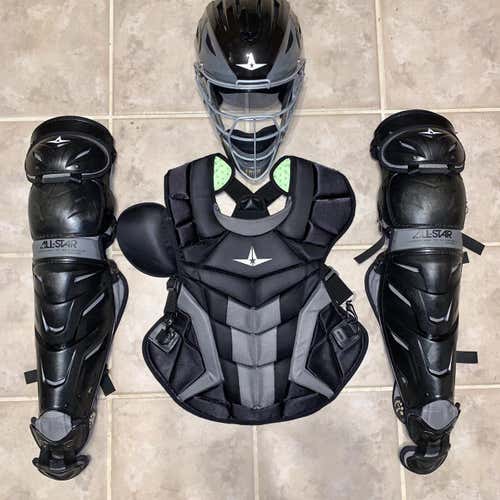 Used All Star System 7 Axis Catcher's Set