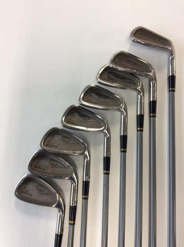 Used Cobra King Cobra Oversize 3i-pw Graphite Stiff Golf Iron Or Hybrid Sets