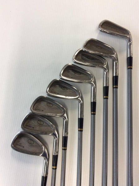 Used Cobra King Cobra Oversize 3i-pw Graphite Stiff Golf Iron Or Hybrid Sets