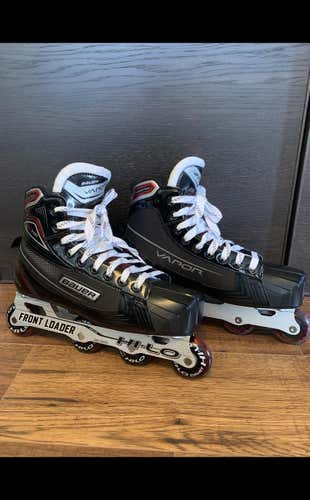 Bauer Vapor X700 10D Inline Skates Goalie Skates Worn Once