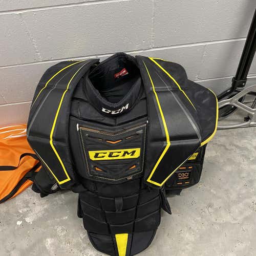 Used XL CCM Premier Pro Chest and Arm Protector  Goalie Chest Protector