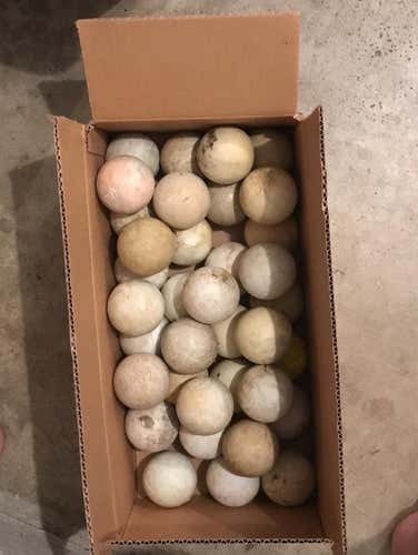 Used 36 Pack Lacrosse Ball