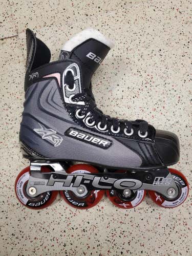 New Junior Bauer XR1 Inline Skates D&R (Regular) Size 2