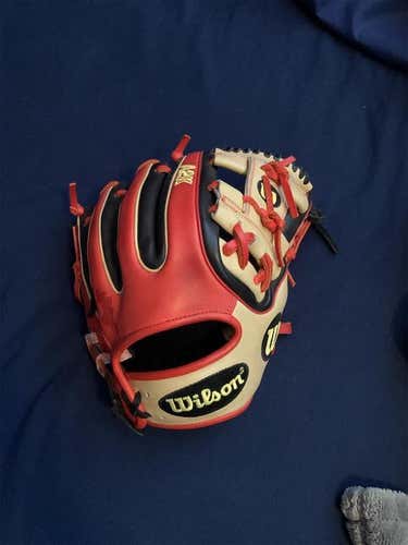 Red New Infield A2K Datdude 11.5" Baseball Glove