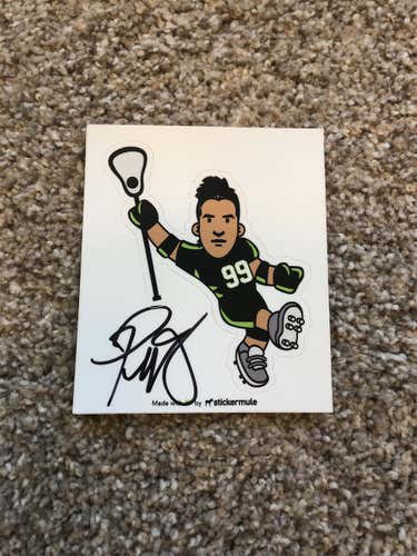 Signed Paul Rabil Sticker - Rabil Tour 2018