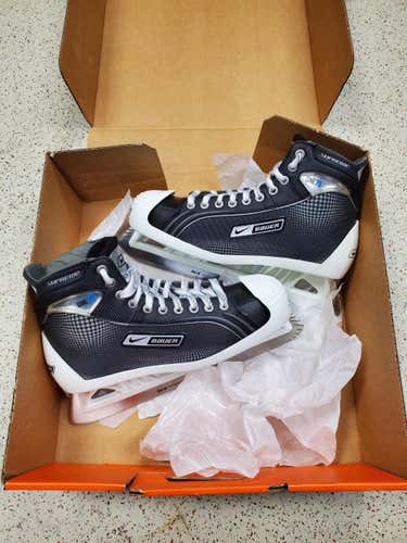 Senior New Bauer One75 Hockey Goalie Skates D&R (Regular) Size 8.5