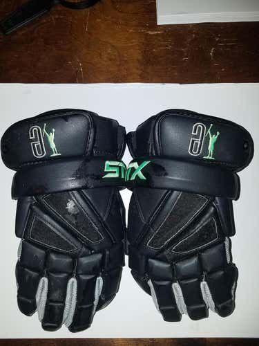 STX Cell II Lacrosse Gloves 13" ADrenaline BLACK CARD EVENT
