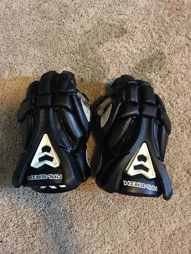 Black Used Player Maverik Rome RX 12" Lacrosse Gloves