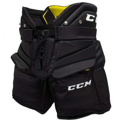 Black Senior New Large CCM Premier Pro Hockey Goalie Pants
