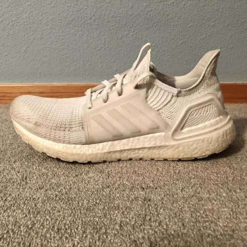 Men’s adidas Ultraboost 19 White Size 11