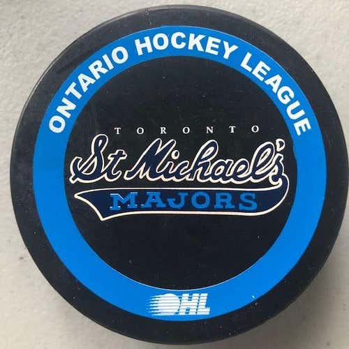 St Michaels Majors OHL Official game puck